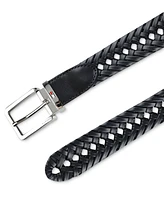 Tommy Hilfiger Men's Reversible Lace Logo Belt