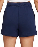 Nike Women's Sportswear Club Fleece Mid-Rise Pull-On Shorts