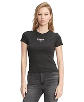 Tommy Jeans Women's Slim-Fit Essential Logo Graphic T-Shirt