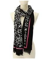 kate spade new york Women's Flourish Swirl Oblong Bandana