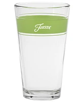 Fiesta Tropical Frame 16 Ounce Tapered Cooler Glass, Set of 4