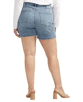 Silver Jeans Co. Plus Sure Thing Carpenter Shorts