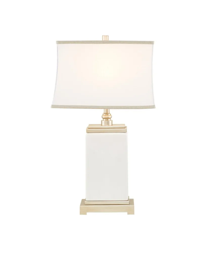 Streamdale Furniture Colette Rectangular Ceramic Table Lamp