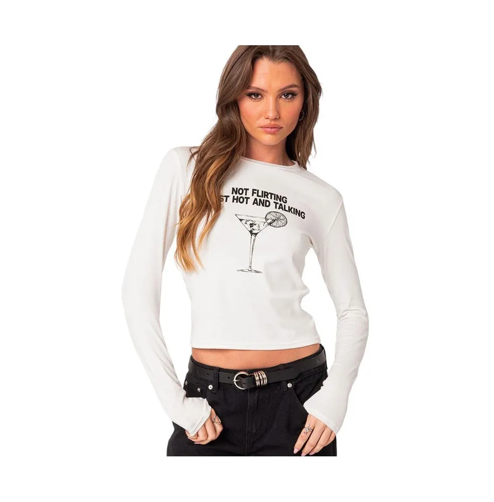 Women's Flirty long sleeves t shirt