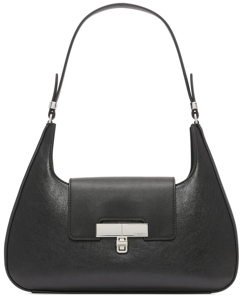 Calvin Klein Becky Turnlock Shoulder Bag