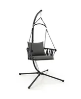 Sugift Hanging Swing Chair with Stand
