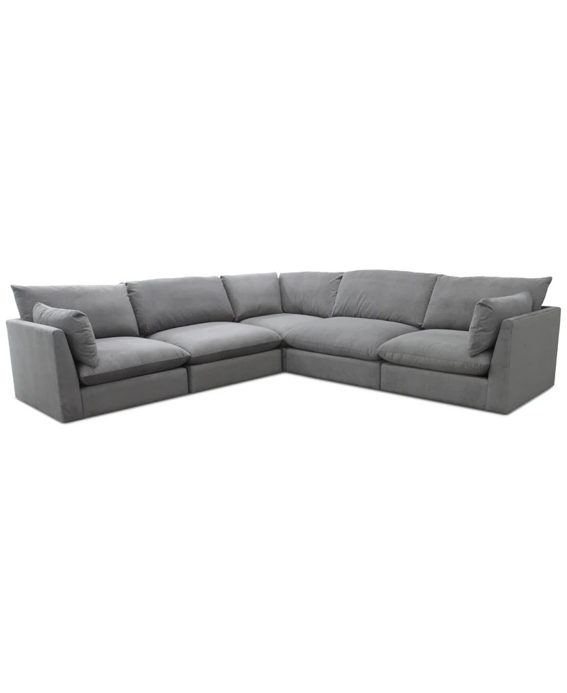 Marsten 126" -Pc. Fabric Sectional