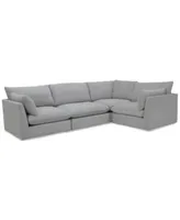 Marsten Fabric Sectional Collection Created For Macys