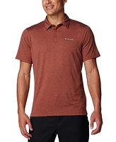 Columbia Men's Carter Short Sleeve Performance Crest Polo