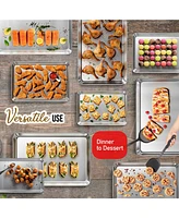 JoyTable Non-stick Aluminum Baking Sheet - Half Sheet 18” x 13” - 1 Pack