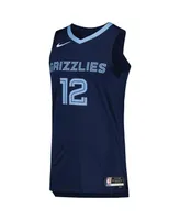 Men's Nike Ja Morant Navy Memphis Grizzlies Authentic Jersey - Association Edition