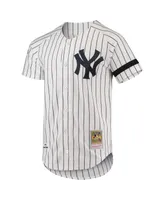 Men's Mitchell & Ness White New York Yankees Cooperstown Collection 1996 Authentic Home Jersey