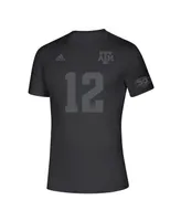 Men's and Women's adidas Black Texas A M Aggies Soccer 30th Anniversary T-shirt