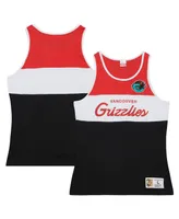 Men's Mitchell & Ness Black Vancouver Grizzlies Special Script Tank Top