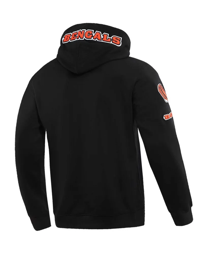 Men's Pro Standard Joe Burrow Black Cincinnati Bengals Player Name and Number Pullover Hoodie