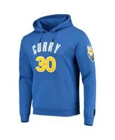 Men's Pro Standard Stephen Curry Royal Golden State Warriors Player Pullover Hoodie