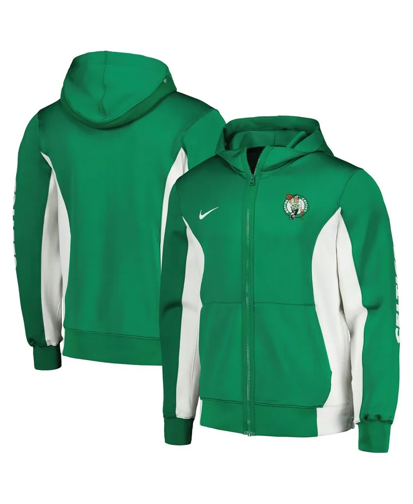 Men's Nike Kelly Green Boston Celtics 2023/24 Authentic Showtime Full-Zip Hoodie