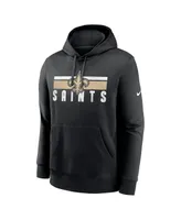 Men's Nike Black New Orleans Saints Club Fleece Pullover Hoodie