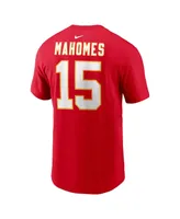 Men's Nike Patrick Mahomes Kansas City Chiefs Player Name and Number T-shirt