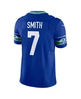 Men's Nike Geno Smith Royal Seattle Seahawks Alternate Vapor F.u.s.e. Limited Jersey