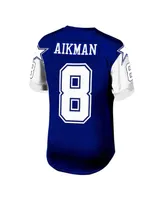 Men's Mitchell & Ness Troy Aikman Navy Dallas Cowboys Legacy Replica Jersey