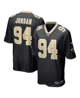 Men's Nike Cameron Jordan Black New Orleans Saints Game Jersey