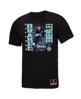 Men's Mitchell & Ness Jordan Eberle Black Seattle Kraken 2024 Nhl Winter Classic Player Graphic T-shirt