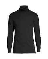 Lands' End Men's Super-t Turtleneck T-Shirt