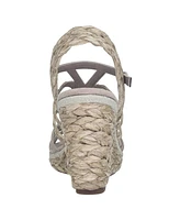 Impo Women's Omalia Raffia Platform Wedge Sandals