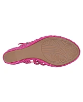 Impo Women's Omalia Raffia Platform Wedge Sandals