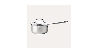 Alva Maestro Stainless Steel Saucepan & Lid (2 Qt./6") Non-Toxic Pfas/Pfoa/Ptfe Free - 18/10 Steel
