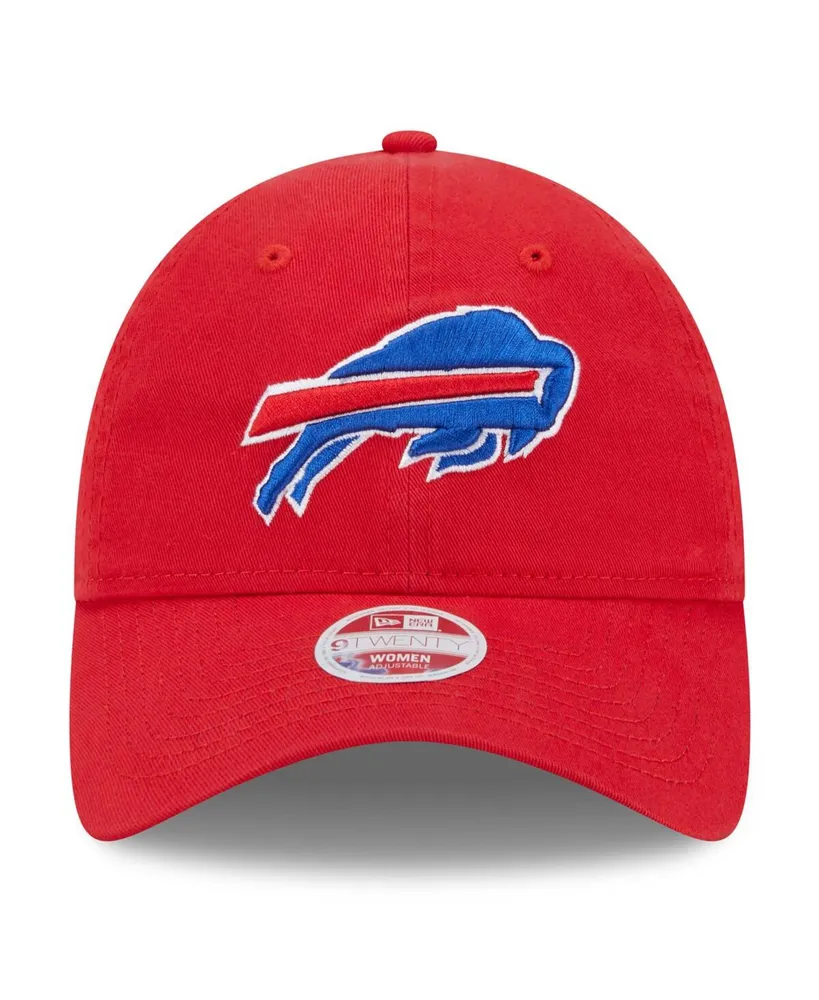 Women's New Era Red Buffalo Bills Main Core Classic 2.0 9TWENTY Adjustable Hat