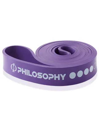 Philosophy Gym - Resistance Band - 1-1/4" (100-120 lbs), Purple