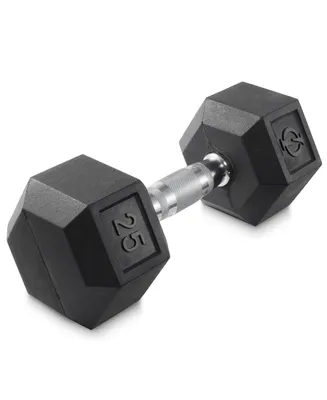 Philosophy Gym Rubber Coated Hex Dumbbell Hand Weight