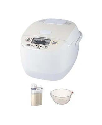 Zojirushi Micom Rice Cooker and Warmer with Rice Container and Rice Washing Bowl