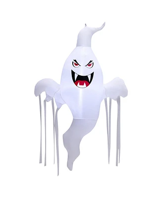 5 Feet Tall Halloween Inflatable Hanging Ghost Decoration with Led Light