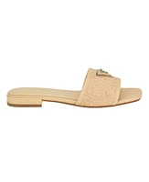 Guess Women's Tamsea One Band Square Toe Slide Flat Sandals