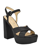 Guess Women's Vallenn Platform Block Heel Dress Sandals