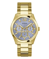 Guess Men's Analog Gold-Tone Stainless Steel Watch 42mm