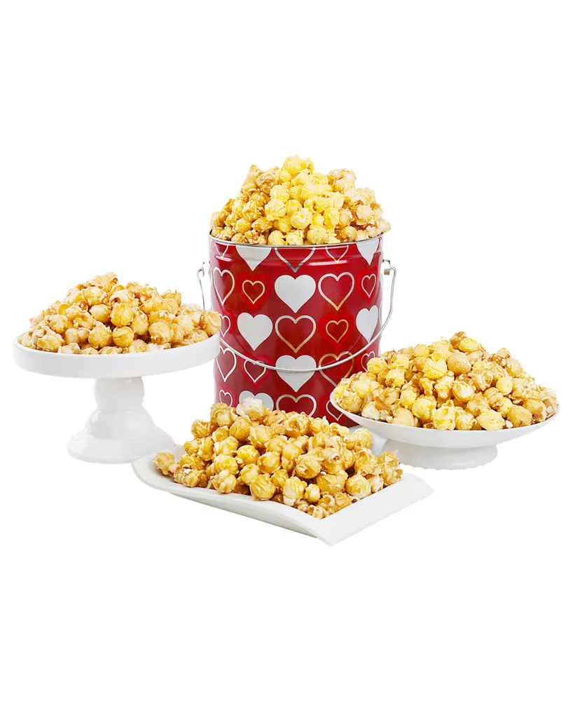 Alder Creek Gift Baskets Valentine's Day Popcorn Gift Tin