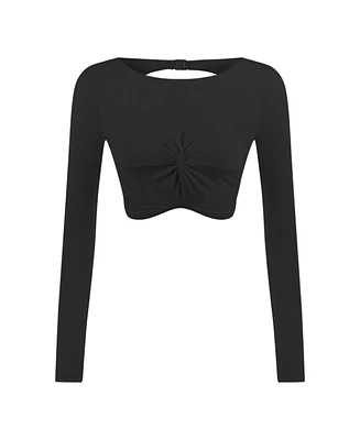 Women's Crop Top with Knot