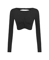 Women's Crop Top with Knot