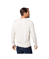 Belle mere Men's Relaxed Crew Neck Cashmere Sweater