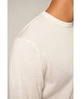 Belle mere Men's Relaxed Crew Neck Cashmere Sweater