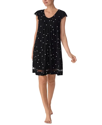 Ellen Tracy Yours to Love Short Sleeve Nightgown