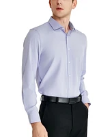 Tallia Men's Slim-Fit Solid Poplin Dress Shirt