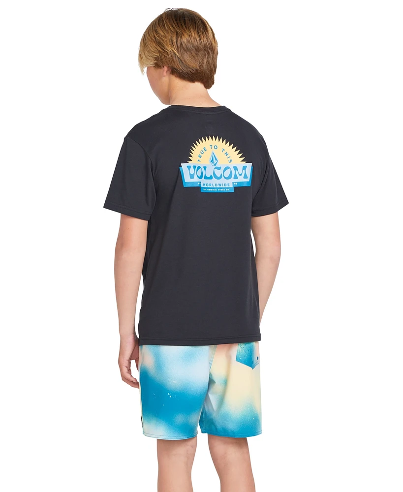 Volcom Big Boys Shaped Up Graphic T-Shirt