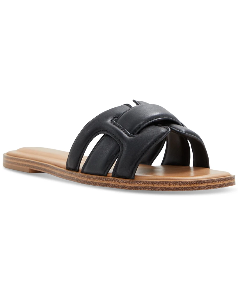 Aldo Women's Elenaa Studded Flat Slide Sandals