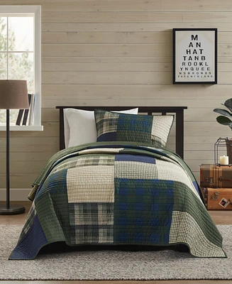 Woolrich Mill Creek Oversized Cotton 2-Pc. Quilt Set, Twin/Twin Xl