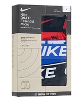 Nike Big Boys Essential Dri-fit Boxer Briefs, Pack of 3